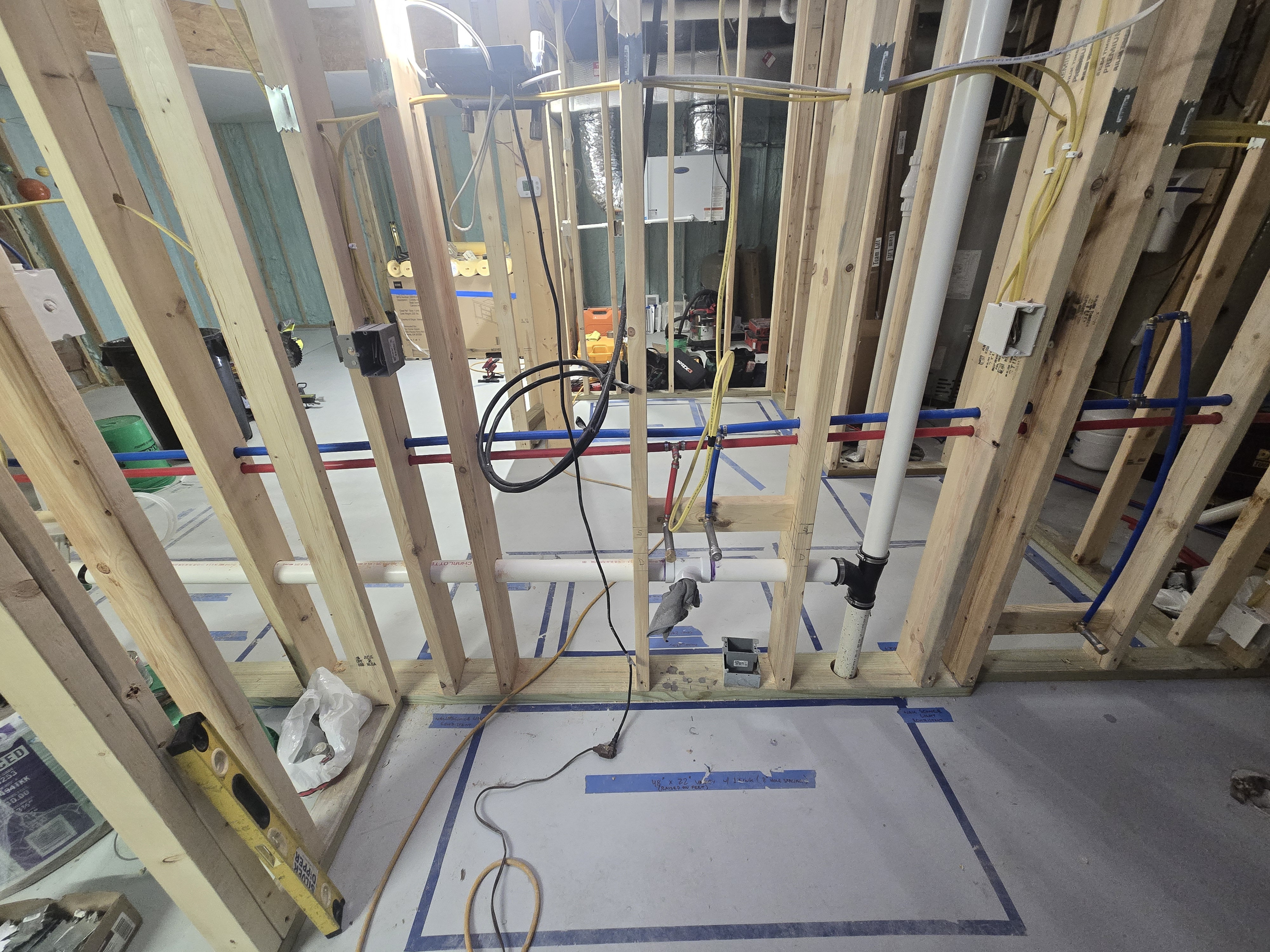 Parent Basement and Bath